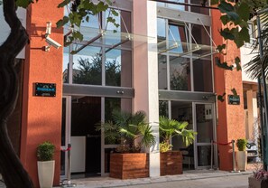 Interior entrance