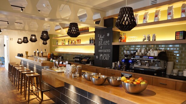 Café da manhã, almoço e jantar
