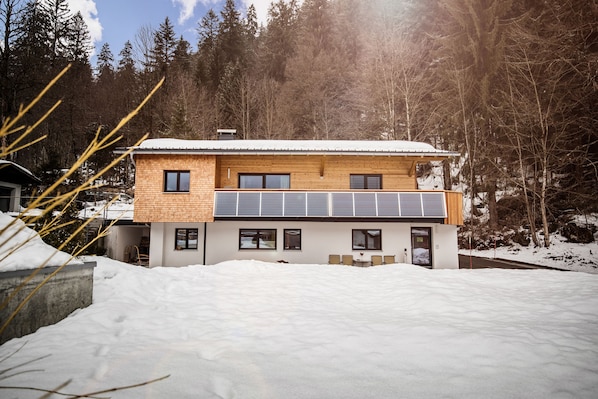 Fassade der Unterkunft