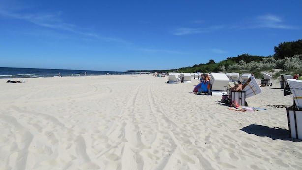 Nær stranden