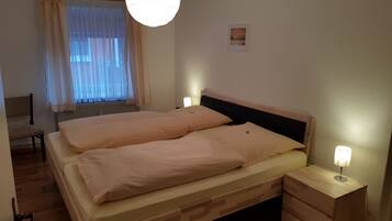 1 bedroom, iron/ironing board, travel crib, free WiFi