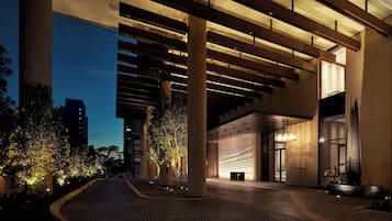 Blick von der Unterkunft