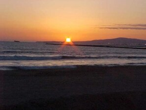 On the beach, sun-loungers - Oceanfront House Surfside Colony-Private Guard Gated Beach Community (Seal Beach)