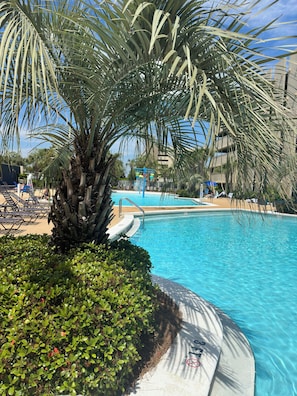 Außenpool, beheizter Pool