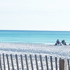 Am Strand, Liegestühle
