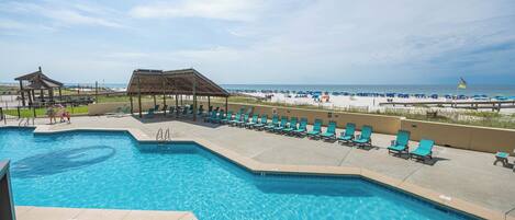 Spend the day by the pool or on the beach or both at Phoenix I in Orange Beach on your next vacation adventure