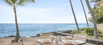 Aloha Condos, Keauhou Kona Surf and Racquet Club, Townhome 187, Oceanfront, AC