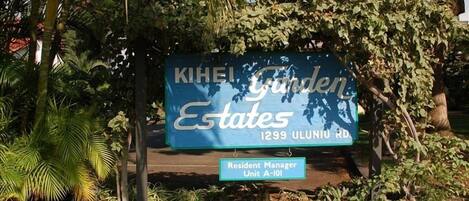 Señal de KIHEI Garden Estates en 1299 ULUNIU RD.