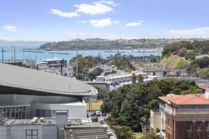 Deluxe Apartment, 2 Bedrooms, Sea View | View from room - Beach Road Apartments by Urban Rest (Auckland)