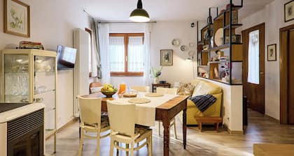 Villa PoliFlora is a modern apartment in Monticchiello of Pienza in Tuscany.