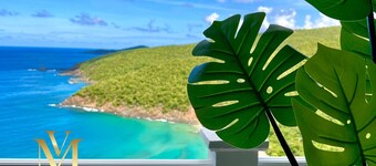 ¡Para estrenar! Villa de lujo Milagro, vistas a la playa privada!