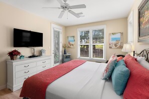 3 habitaciones, tabla de planchar con plancha y cuna de viaje 