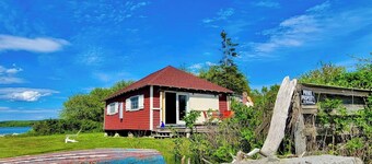 Coastal Waterfront Boat House on Tapley Farm