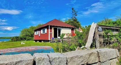 Coastal Waterfront Boat House on Tapley Farm
