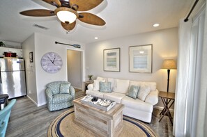 Smart TV, DVD player, books