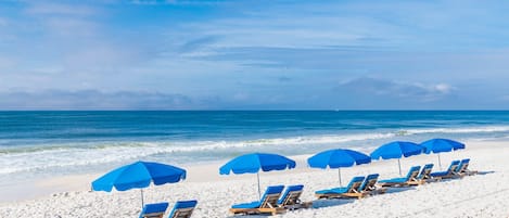 Accommodatie ligt op het strand