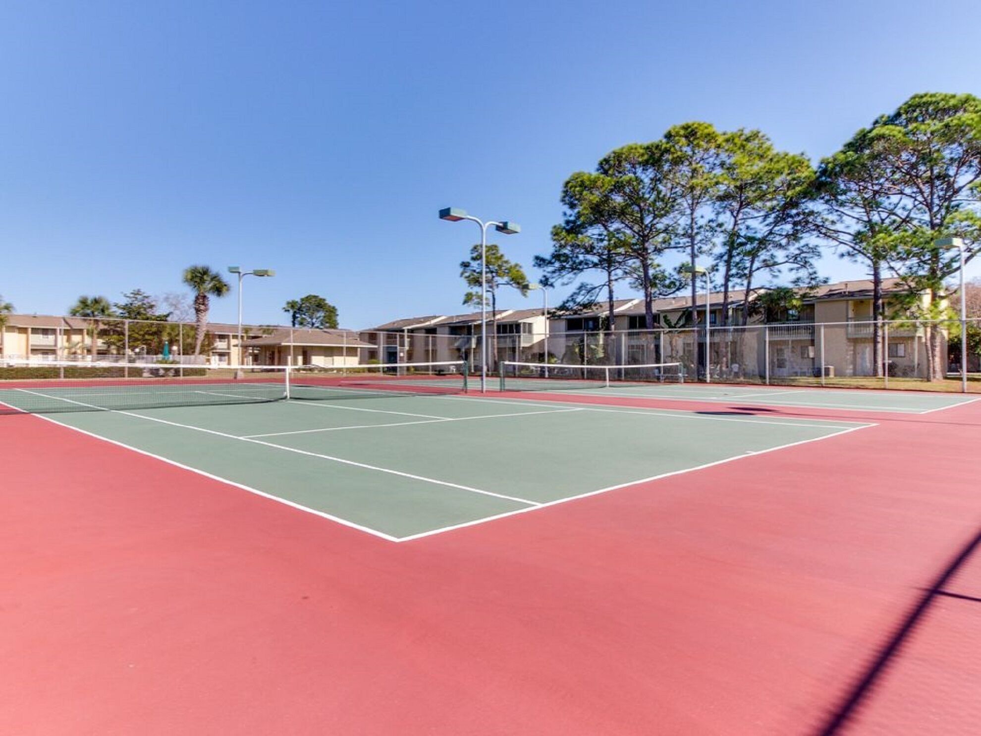 tennis courts