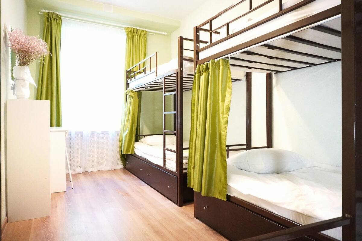 Bed in 6-Beds Female Dormitory Room