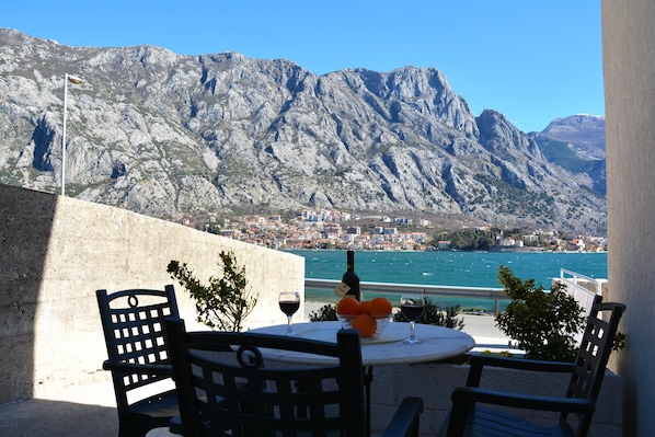 Appartement, terrasse, vue mer | Balcon