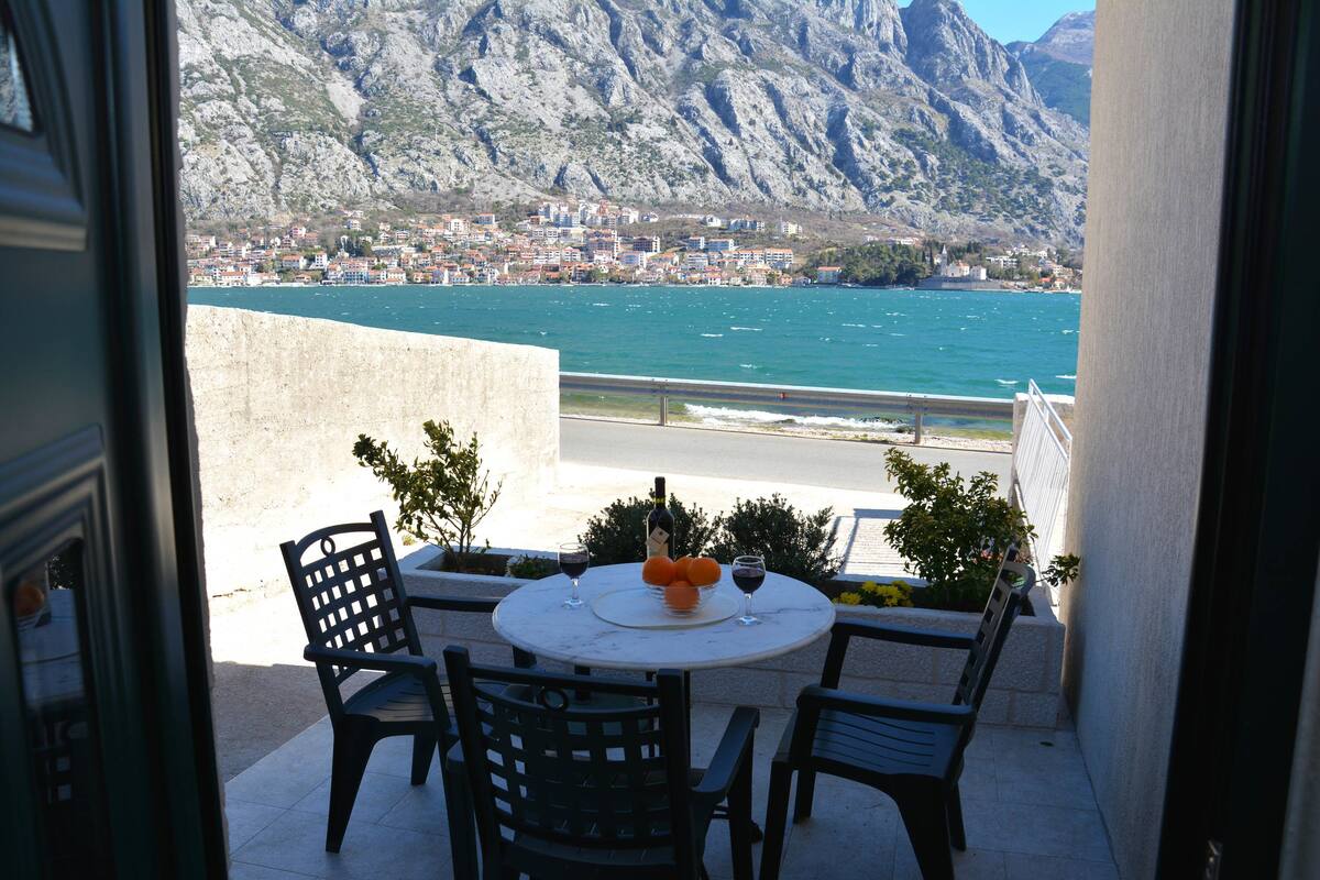 Appartement, terrasse, vue mer | Terrasse/Patio