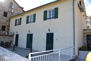 Façade de l’hébergement