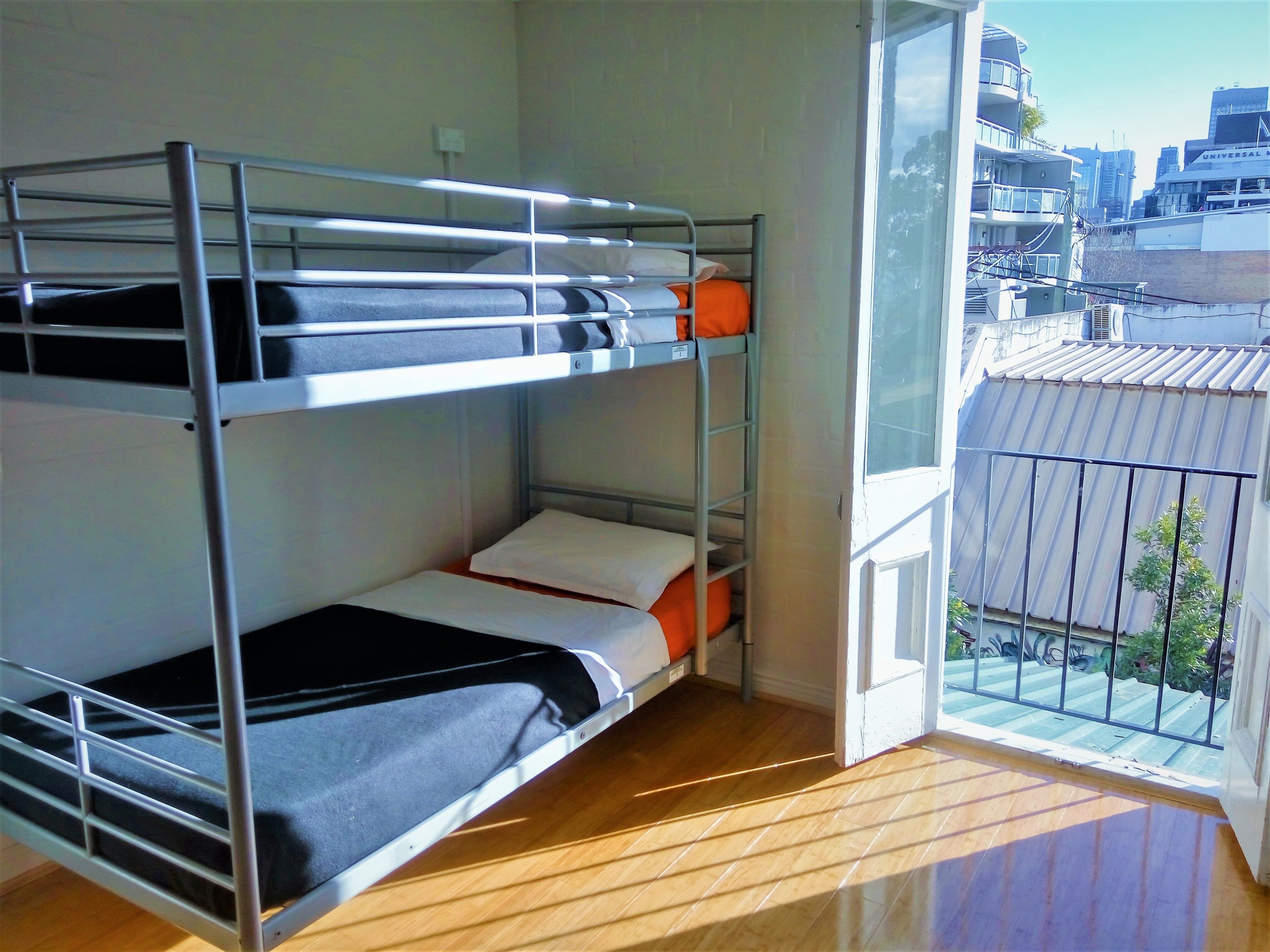 Gemeinsamer Schlafsaal, Gemischter Schlafsaal, Gemeinschaftsbad | Ausblick vom Zimmer