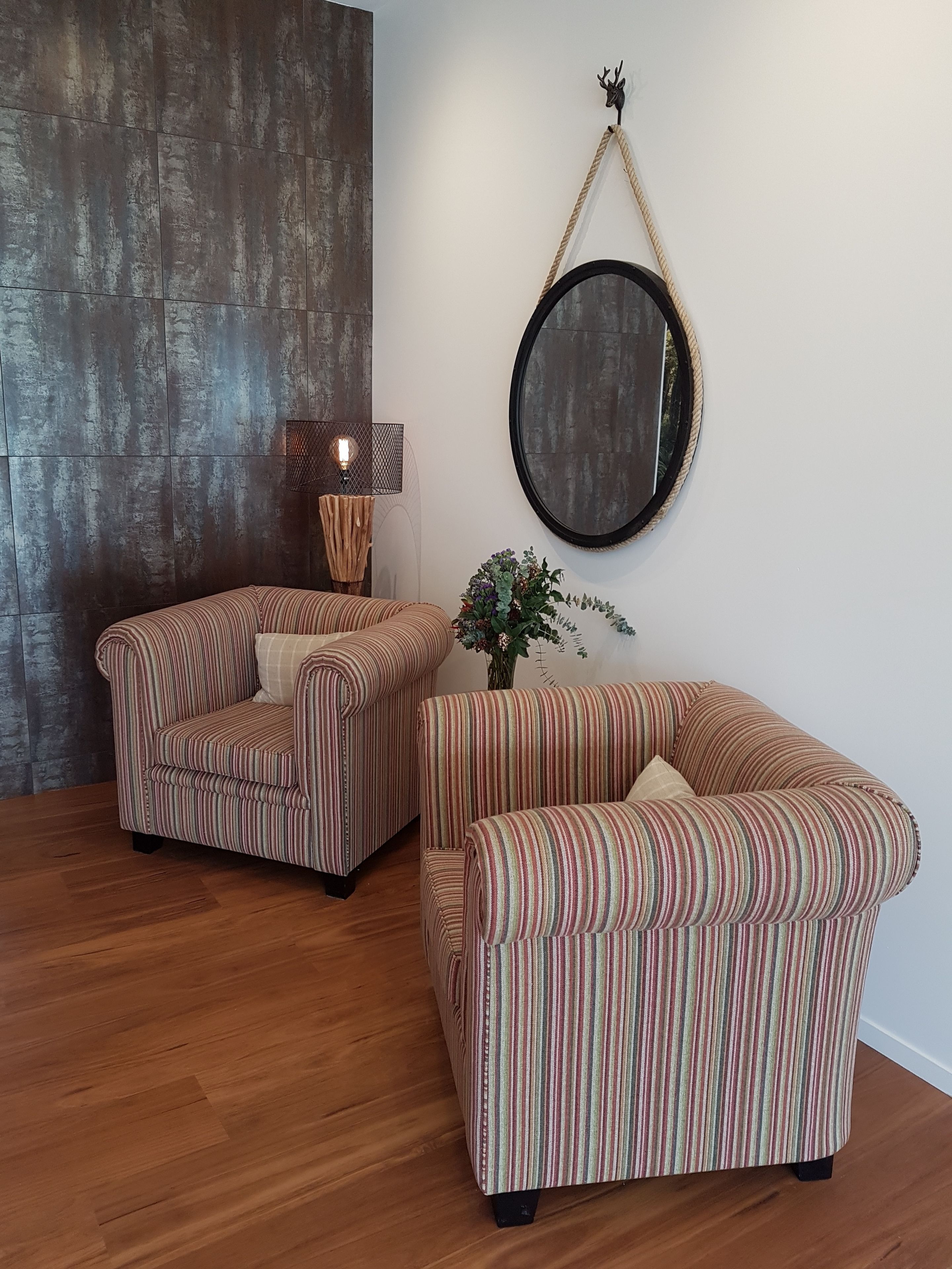 Sitteområde i lobbyen