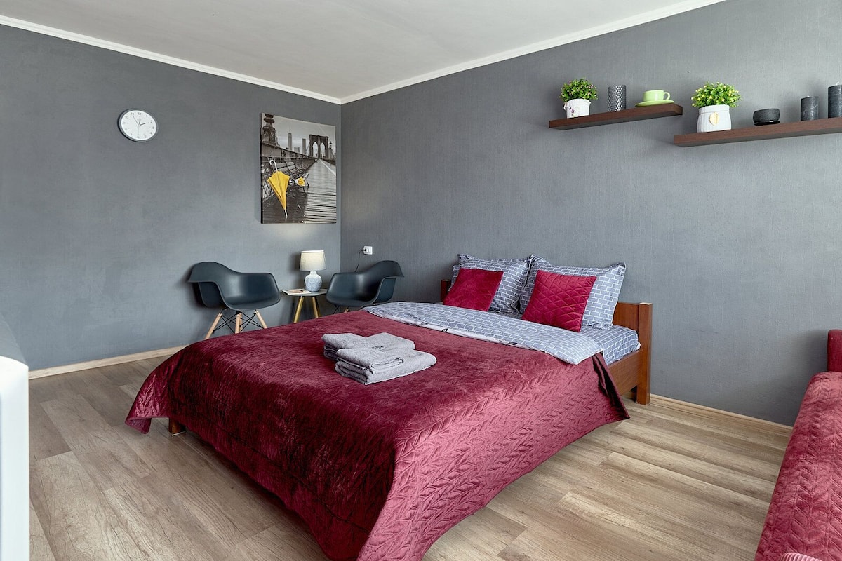 Apartamento | 1 dormitorio, ropa de cama de alta calidad, decoración individual