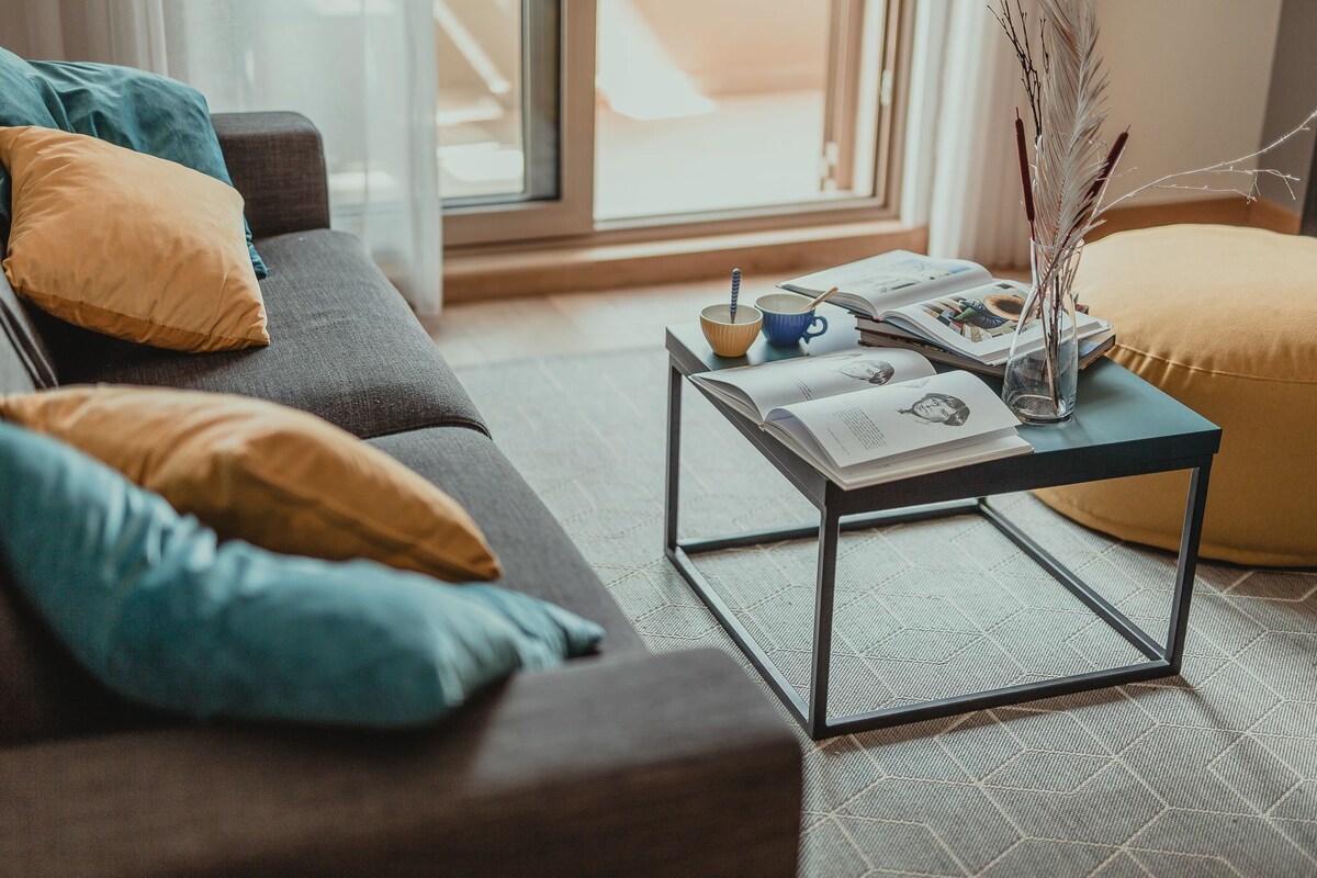 Comfort-lejlighed - 2 soveværelser - havudsigt - mod havet | 1 soveværelse, skrivebord, lydisolering, strygejern/strygebræt