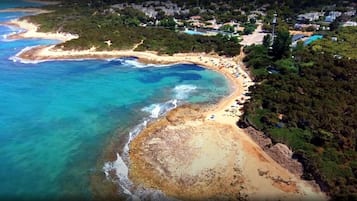 Camastros y toallas de playa