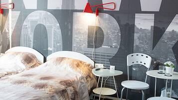 Kahden hengen standard-huone (yksi tai kaksi sänkyä) | Tallelokero huoneessa, työpöytä, ilmainen Wi-Fi