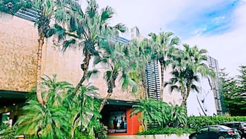 Façade de l’hébergement