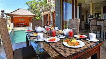 Free continental breakfast