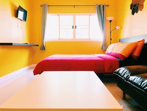 Casa de campo estándar | Artículos del minibar gratis, escritorio, camas extra y wifi gratis