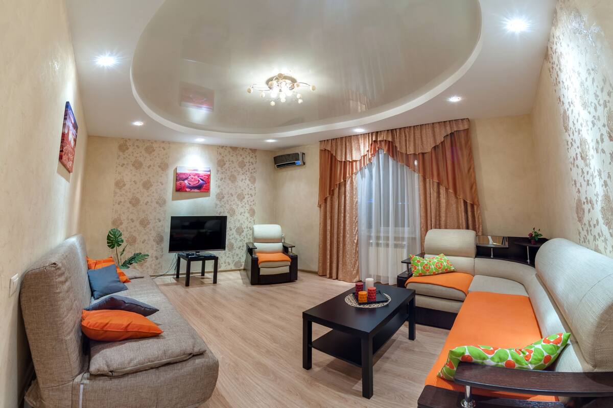 Comfort Apartment, 2 Bedrooms (2) | 1 bilik tidur, meja, seterika/papan seterika, Wi-fi percuma