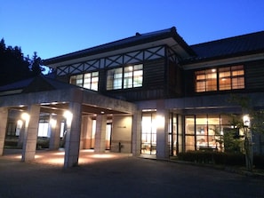 Front of property - evening/night