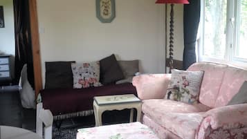 TV, lareira