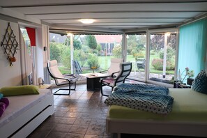 2 habitaciones y ropa de cama