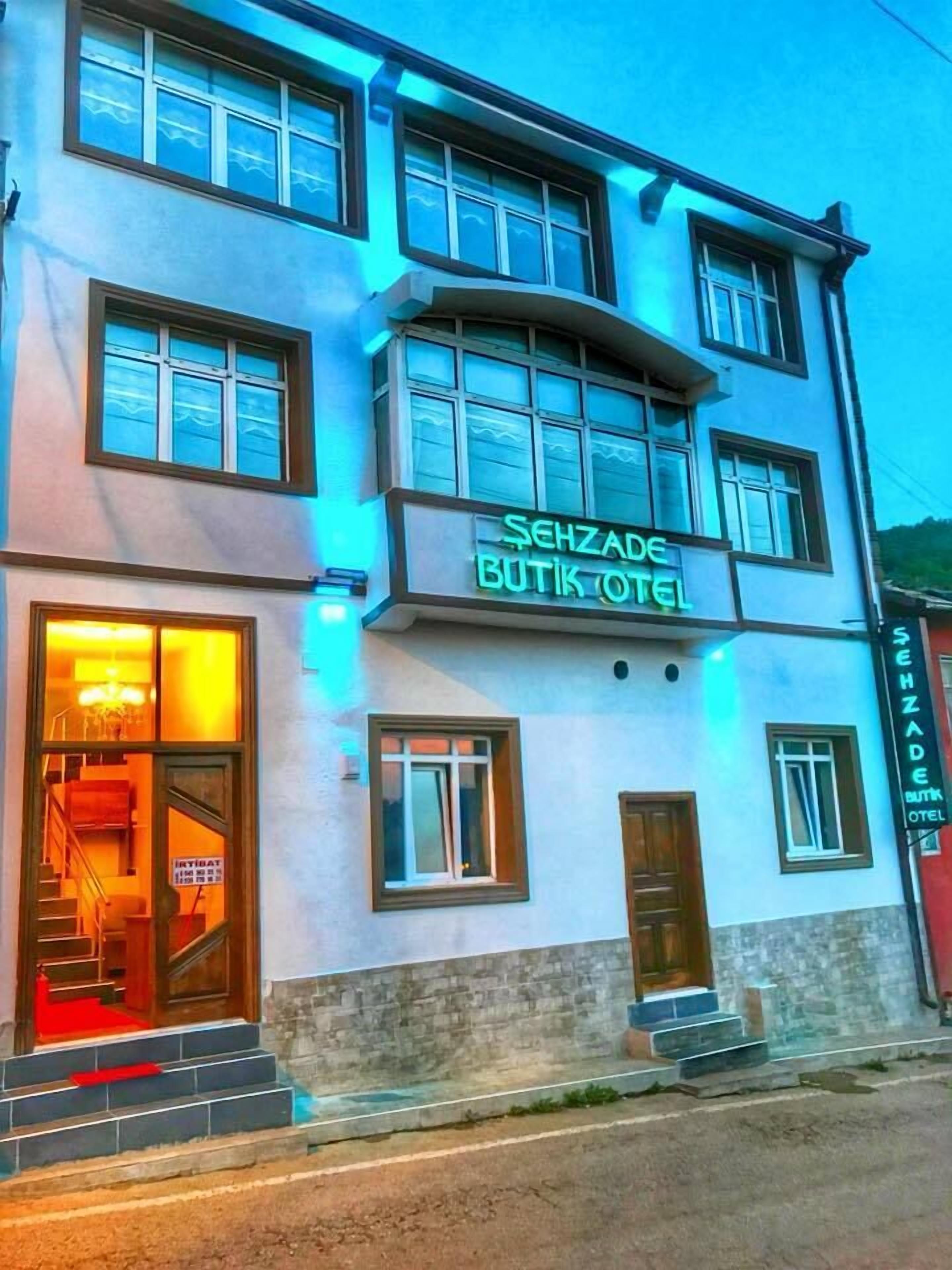 Front of property – evening/night