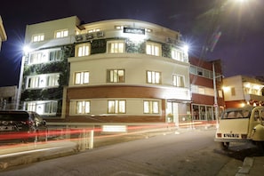Fassade der Unterkunft