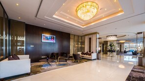 Lounge i lobbyen