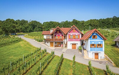 Haus in Gaas mit Panoramablick