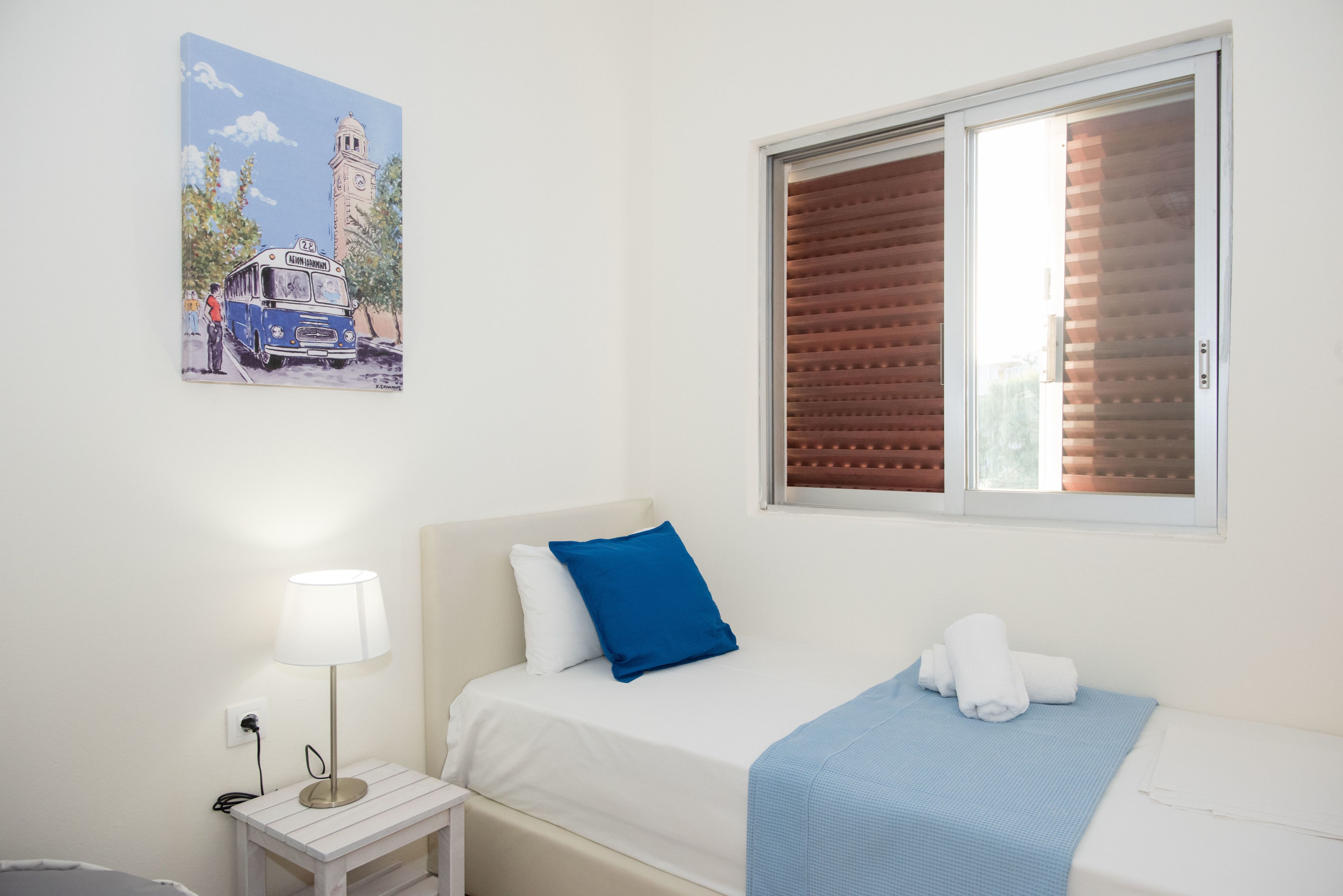 Apartment, 2 Schlafzimmer, Meerblick | 2 Schlafzimmer, Bügeleisen/Bügelbrett, kostenlose Babybetten