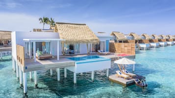 Superior Water Villa with Pool | 1 bedroom, premium bedding, memory foam beds, free minibar