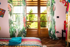 Superior Room, Accessible, Courtyard View | Premium bedding, down comforters, minibar, in-room safe - B&B Naturin - Cascina Colombaro (Lauriano)