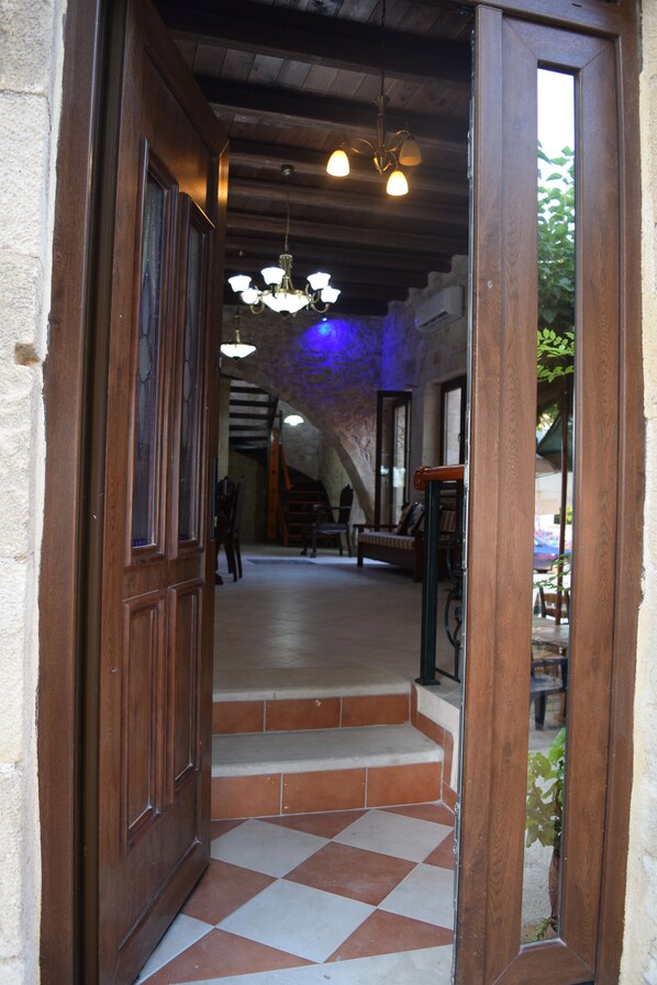 Superior Villa, 2 Bedrooms | Living area | Flat-screen TV - Venetian Cistern Villa (Apokoronas)