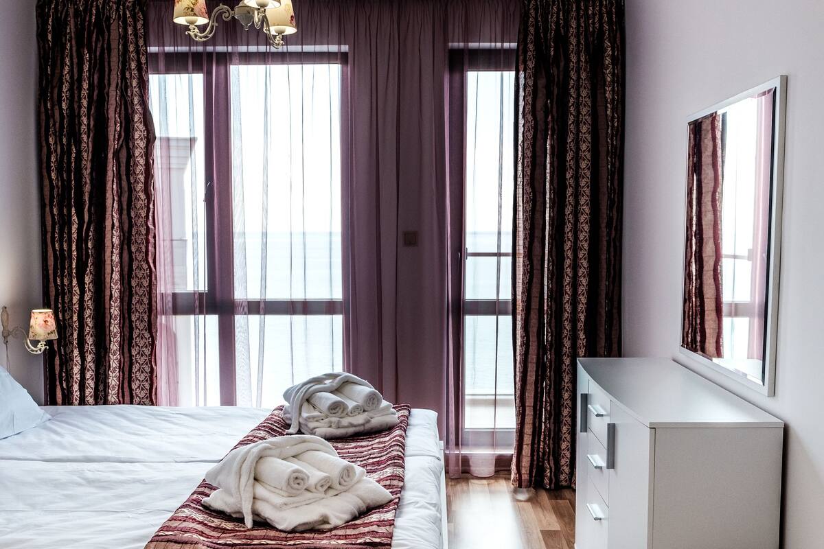 Apartamento, 2 quartos, vista para o mar | Wi-Fi de cortesia