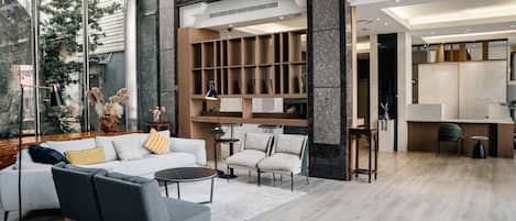 Sala de estar en el lobby