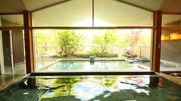 Indoor pool, a natural pool