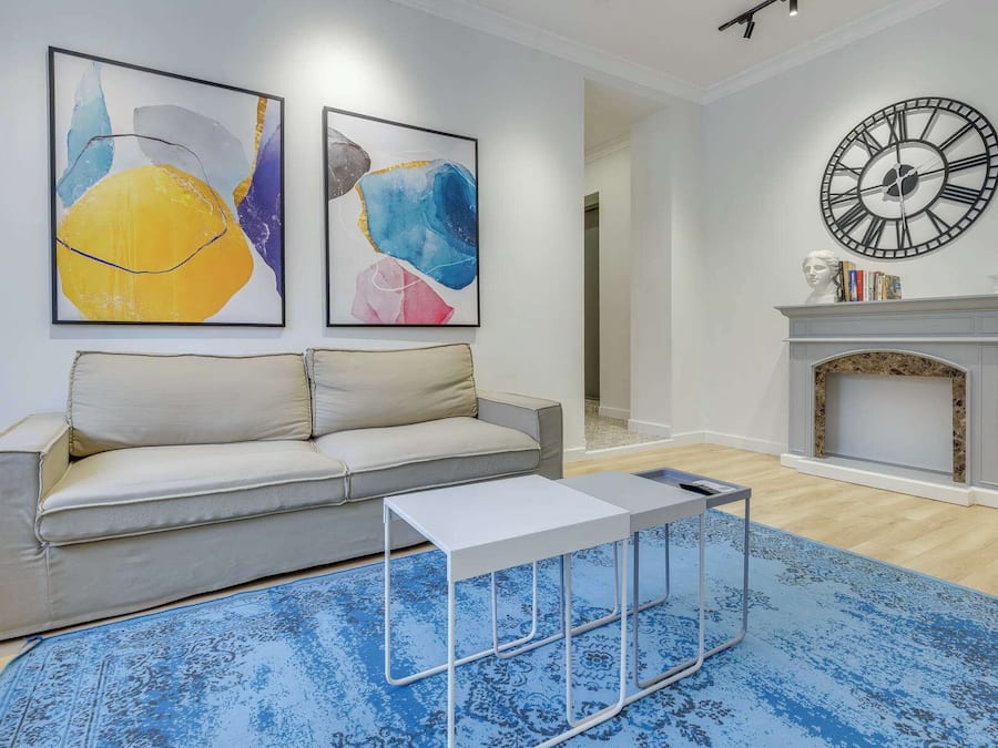 Grand Apartment, 1 Queen Bed with Sofa bed, Park View, Ground Floor | Premium bedding, desk, laptop workspace, blackout drapes